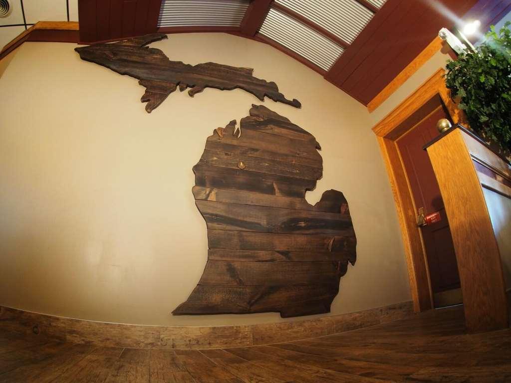 Evergreen Resort Кадиллак Ресторан фото
